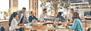 Luftbefeuchtung im Büro @ 