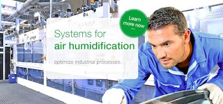 Systems for air humidification optimize industrial processes. @