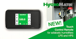 External control of LPS and HPS adiabatic humidifiers @ 