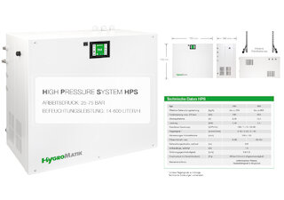 Technische Daten HPS Luftbefeuchtung @
