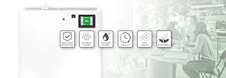 FlexLine Dampflufbefeuchter für eine professionelle Lufrbefeuchtung. @ 